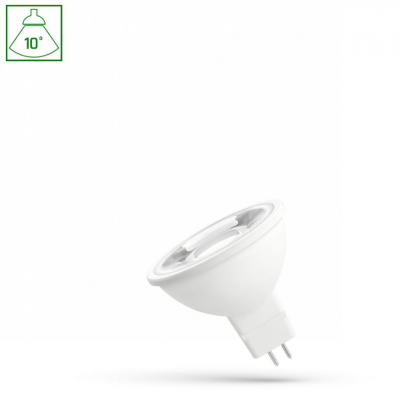 Żarówka LED MR16 5W 10st NW biała neutralna z soczewką Spectrum Led (WOJ+14711)